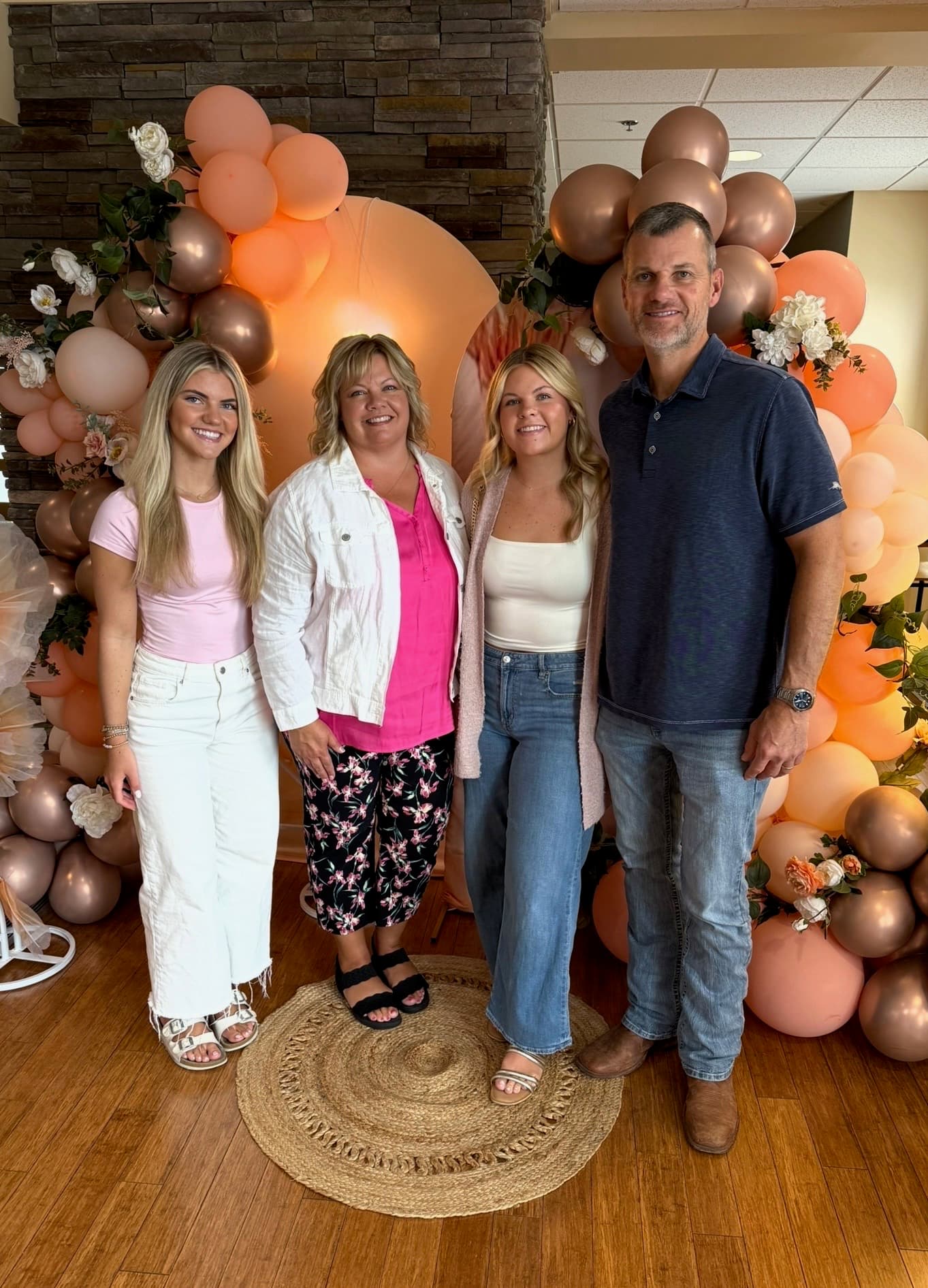 Ed Gaskey with family